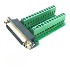 Terminal Block Adapter for DB25 Female Connector 25 Pin