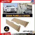 Leather Front Door Panel Covers for Honda Accord (2008–2012) Beige