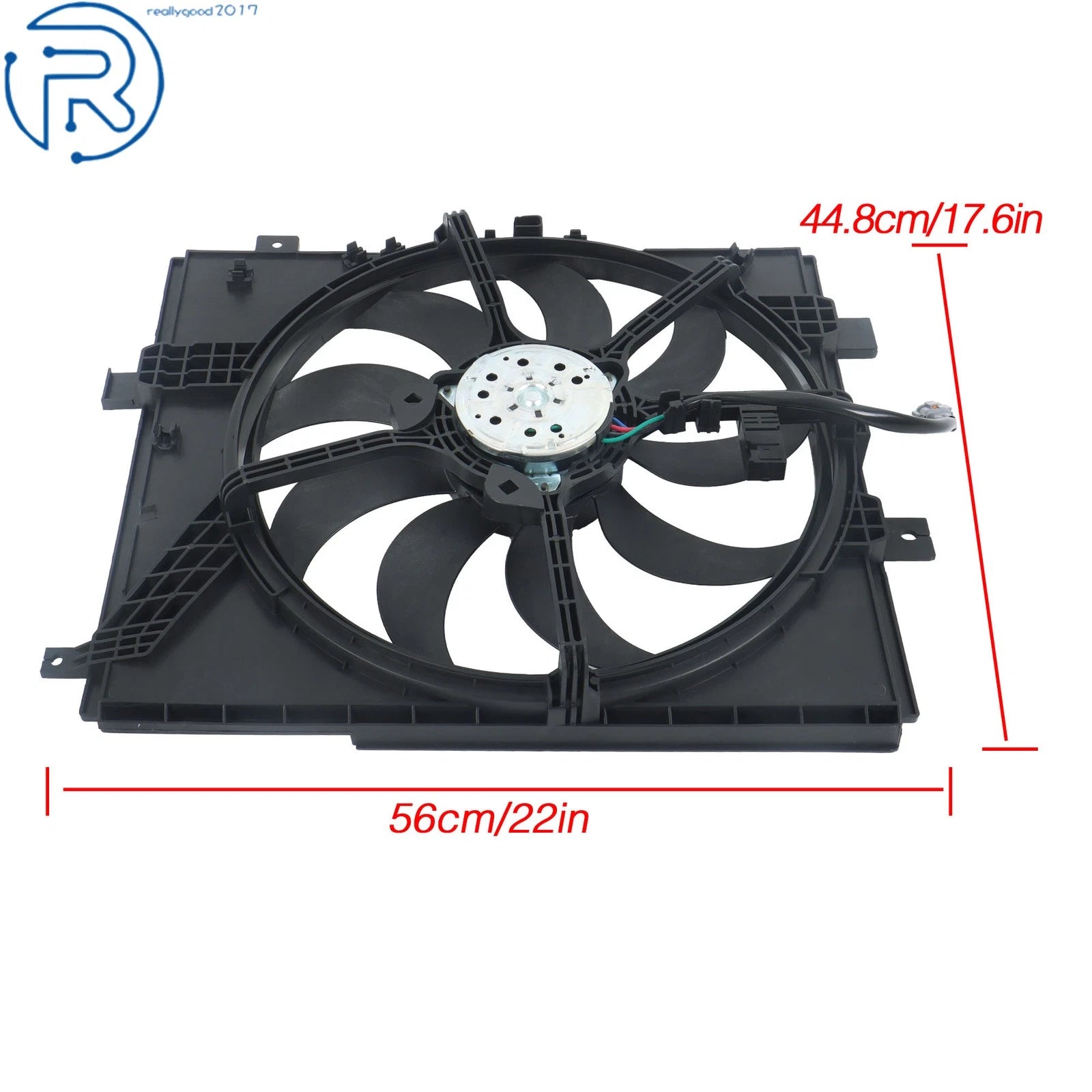 Electric Radiator Cooling Fan Assembly for Nissan Versa (2012–2019) 623090