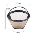 Reusable Coffee Filter Mesh for Eco-Friendly Brewing