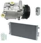 AC Compressor Kit With Condenser for Fiat 500 1.4L (2013–2019)