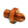 Set of 2 AN4 7/16-20 UNF Oil/Fuel Line Hose Male/Female Union Fitting Connector