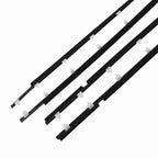 Set of 4 Window Moulding for Toyota Land Cruiser FJ80 (1990–1998)
