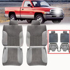 Set of 2 Cloth Seat Covers for Dodge Ram 1500 2500 (1994–1997)