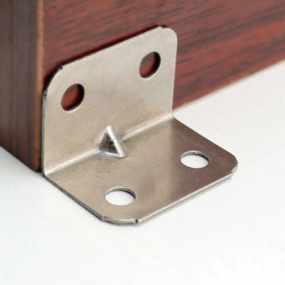 10x Corner Code Screens for Furniture Cabinets 30x20mm