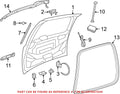 Hatch Lift Support for Chrysler Town & Country (68089035AD)