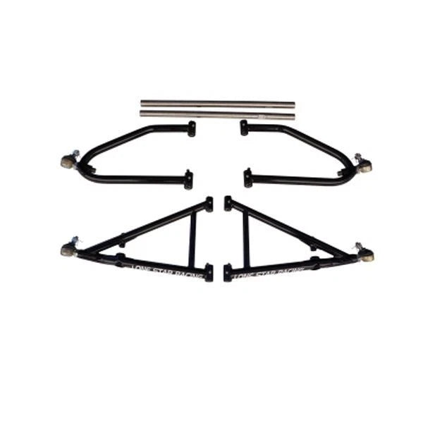 Set of 2 LSR Lone Star DC-4 Long Travel A-Arms & Elka Stage 4 Shocks for LTR450 (2006–2009)