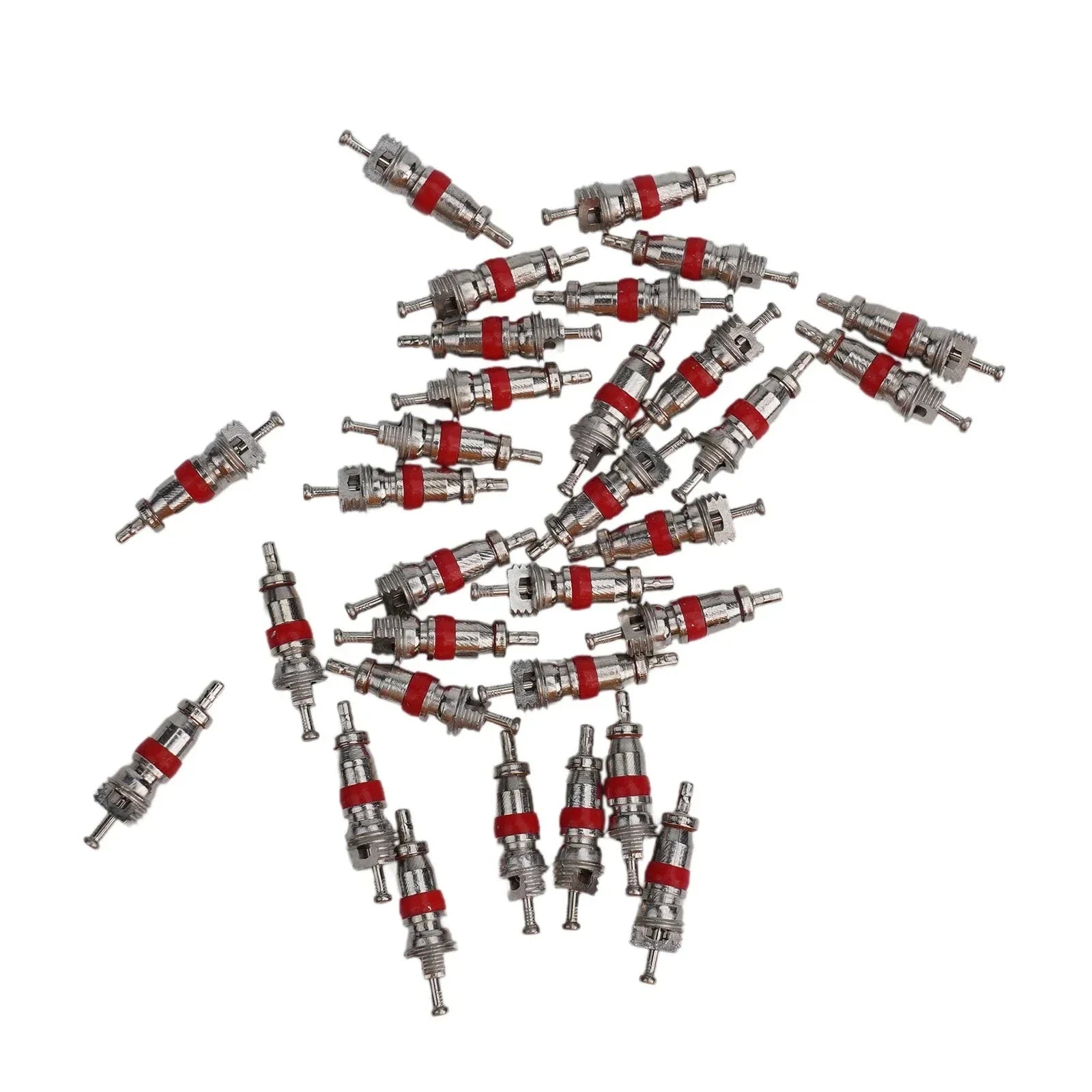 Zinc Alloy Valve Core 100-Pack for Car Tire Valve