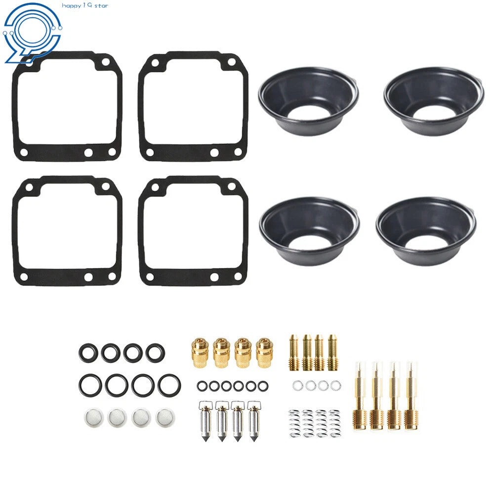 Set of 4 Carburetor Repair Kits for Yamaha XJ550 Maxim (1981–1983)