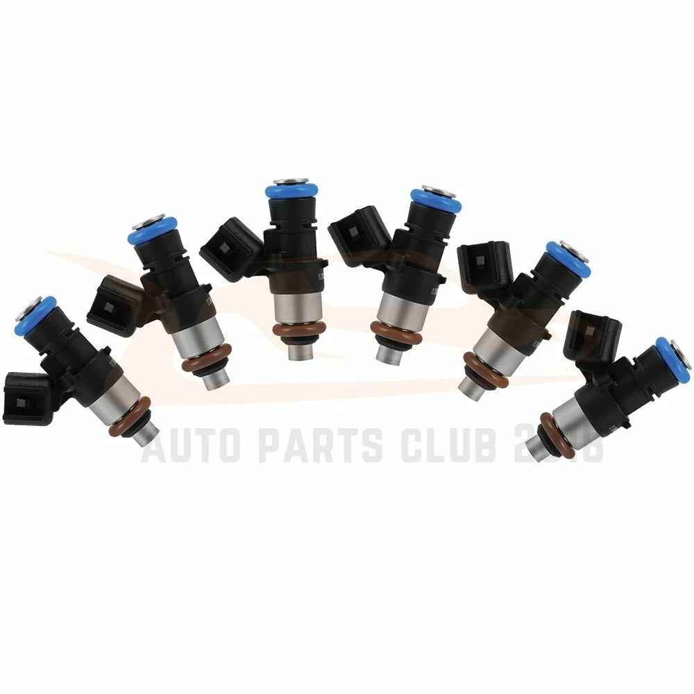 Set of 6 Fuel Injectors for Ford Edge Taurus Flex Fusion Lincoln MKX MKZ MKT (3.5L)