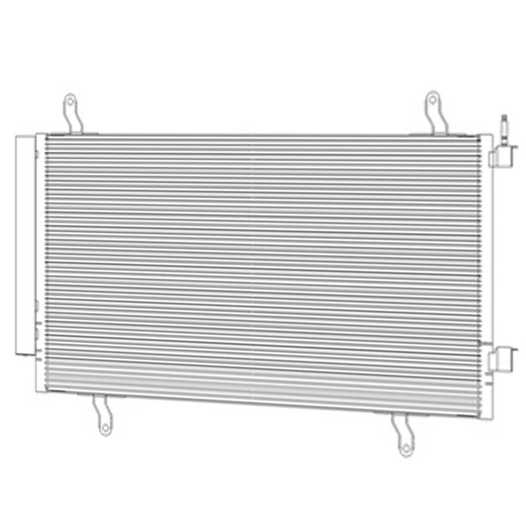 Replacement A/C Condenser w/o TOC for Chevrolet Camaro (2013–2015)