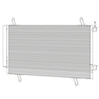 Replacement A/C Condenser w/o TOC for Chevrolet Camaro (2013–2015)