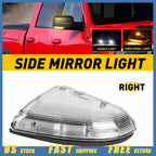 Passenger Mirror Turn Signal Puddle Light Lamp for Dodge Ram 1500 2500 (2009–2014)
