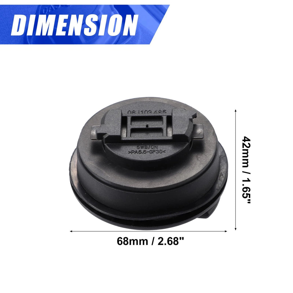 Oil Fuel Tank Cap for Volkswagen Audi (06C103485P)