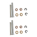 2X Door Hinge Repair Kit Front Upper 38423 for Dodge Ram 1500 (1994–2002)