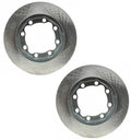 Set of 2 Front 8 Lug Disc Brake Rotors for Chevy GMC K1500 Suburban (1999–2007)