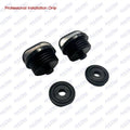 2Pcs Water Flush Plug with Gasket for Suzuki 150HP-300HP (17913-93J00, 17914-93J00)