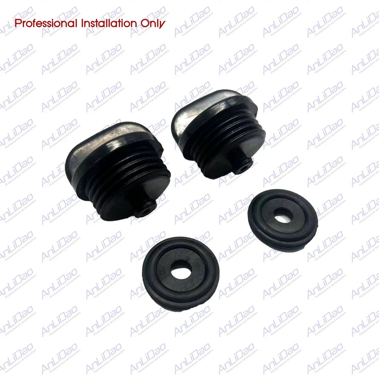 2Pcs Water Flush Plug with Gasket for Suzuki 150HP-300HP (17913-93J00, 17914-93J00)