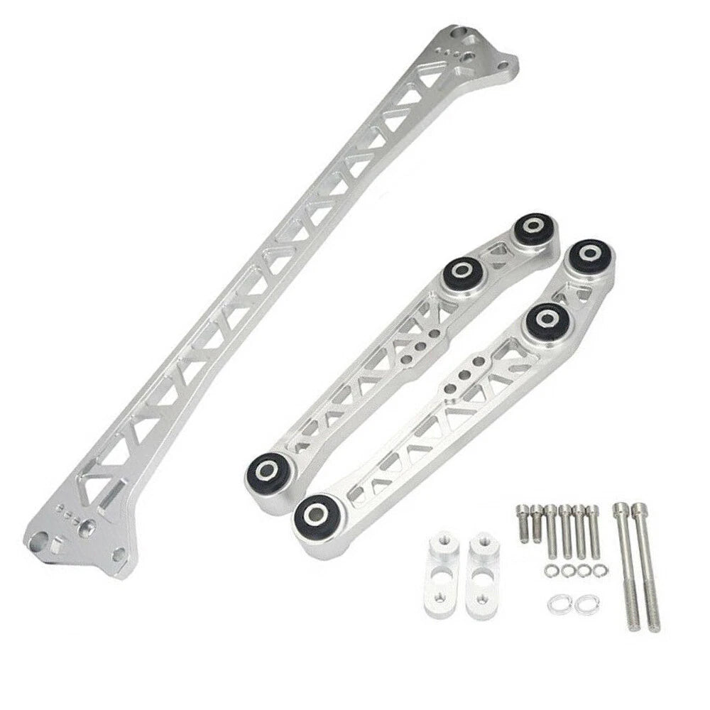 Billet Lower Control Arm + Subframe Brace for Honda Civic/Del Sol (1992–1995)