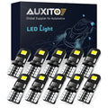 10X T10 LED License Plate Light Bulbs for Universal Vehicles (YYYY–YYYY)