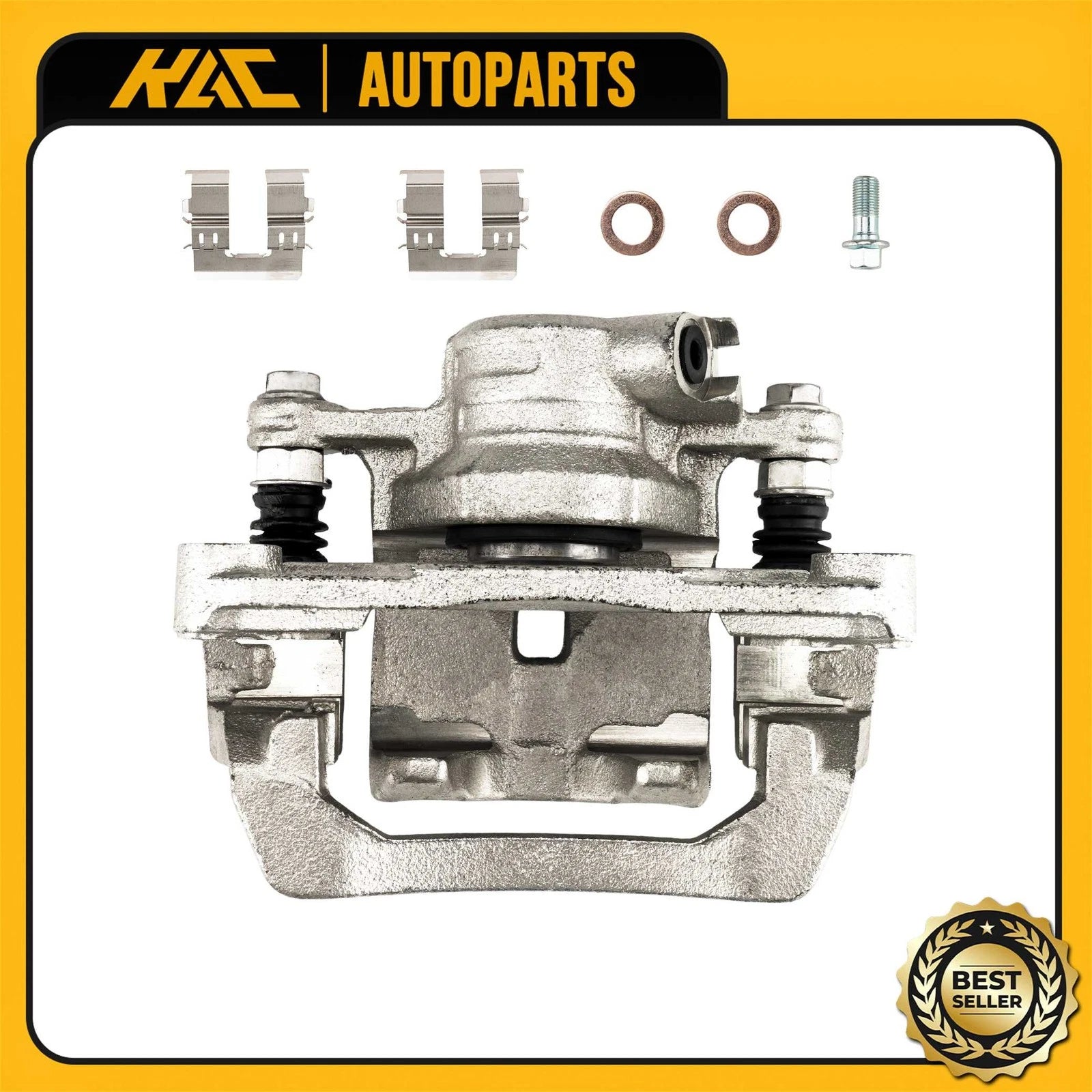 Disc Brake Caliper with Bracket for Subaru Forester Impreza WRX (Rear Driver, 2014–2019)