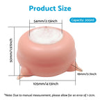 Pet Milk Feeder Nipple for Puppy Newborn Nurse Station Silicone Bowl