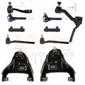 Set of 10 Front Ball Joints & Upper Control Arms for Chevy Blazer (1998–2005)