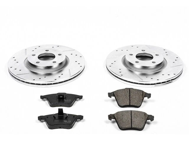 Front Brake Pad and Rotor Kit for Mazda 3 (2007–2013) NH361YZ