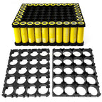 Battery Plastic Frame for 18650 Battery Packs (4x5)