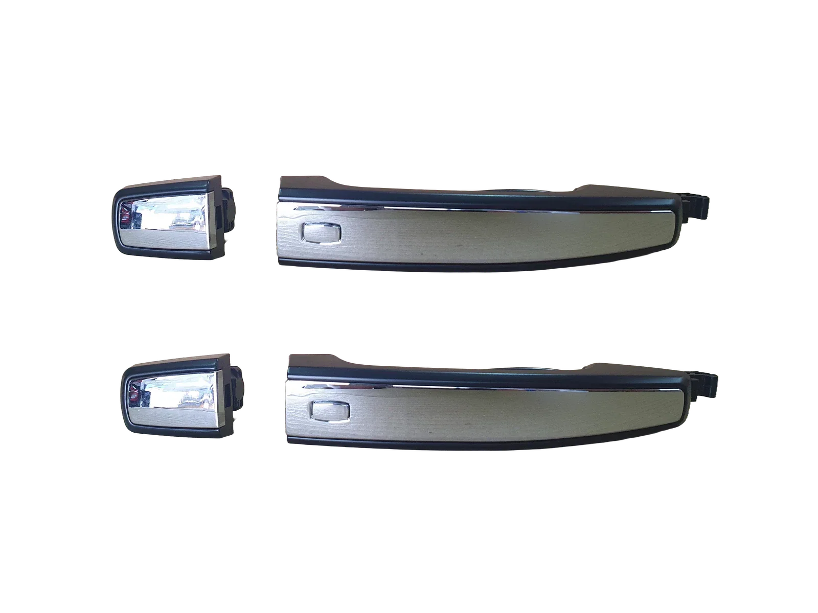 2 x Rear LH+RH Chrome Outer Door Handle RFID for Holden Cruze (2009–2016)