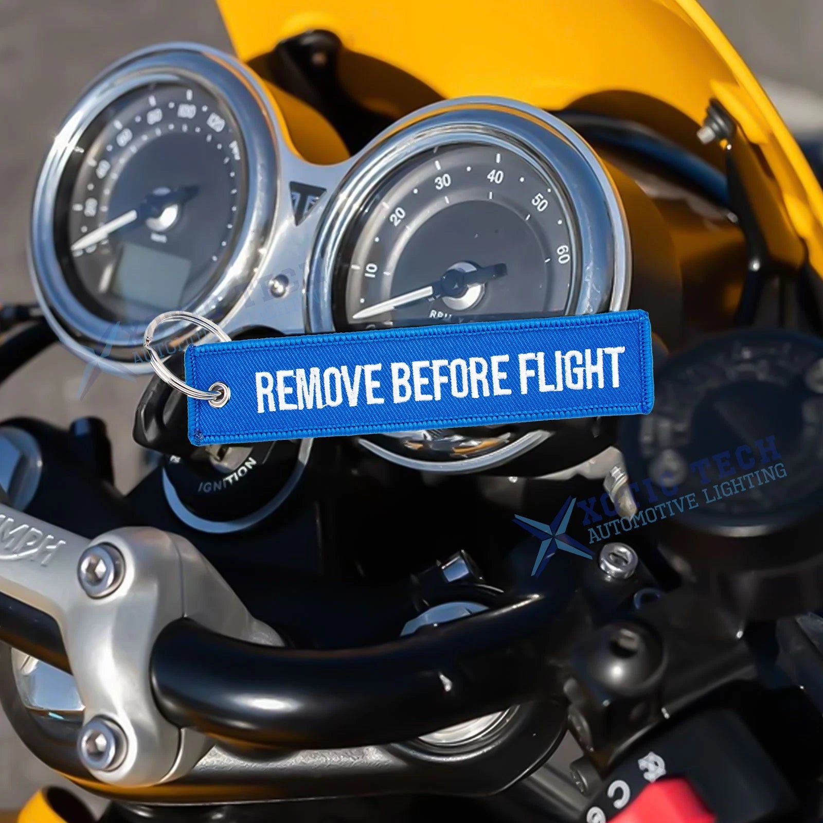 RBF Embroidered Keychain for Bike Motorcycle (Universal Fit, 2010-2024)