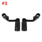 1-1/4" Highway Foot Pegs for Harley (Fits Engine Guard Crash Bar)