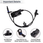 ABS Wheel Speed Sensor No. 57470SZAA01 for Honda Pilot (2003–2008) Rear Right