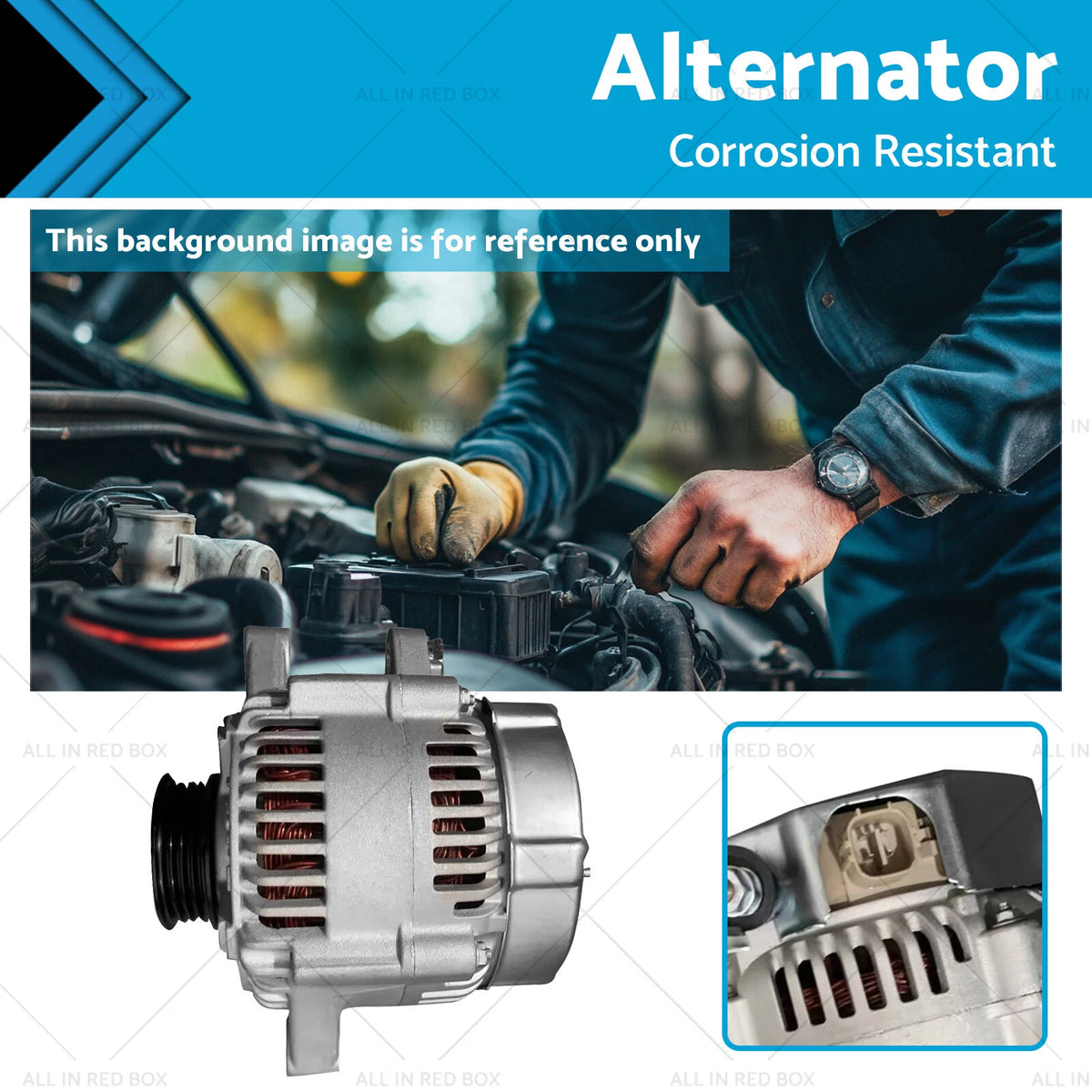 80A Alternator for Toyota Yaris (NCP90R NCP91R NCP93R NCP130R NCP131R)
