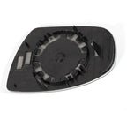 Right Side White Mirror Glass for Hyundai i20 (2014–2020)