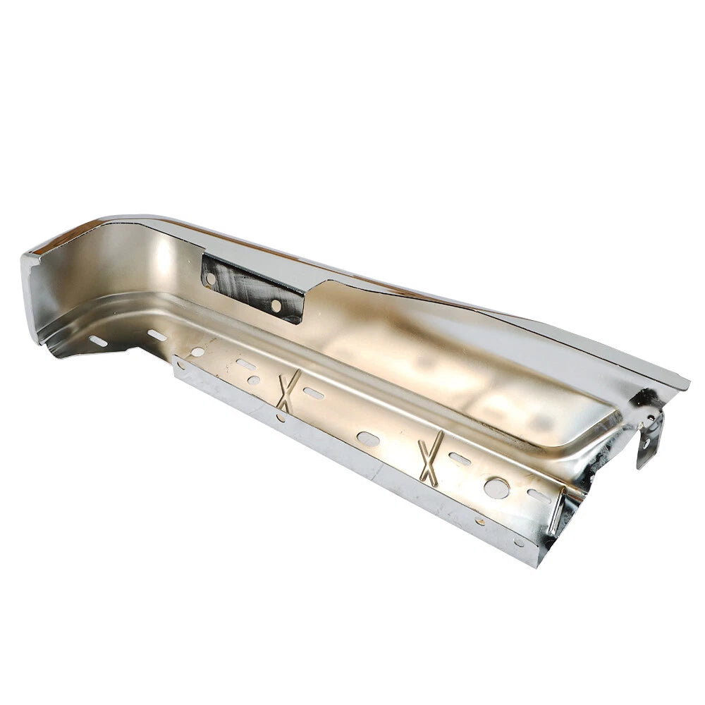 Rear Bumper Ends for Ford F-150 (2015-2020) Chrome with Sensor Hole Left