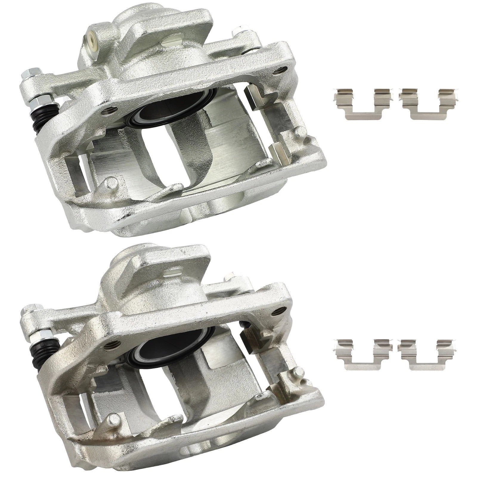 Set of 2 Front Brake Calipers with Bracket for Mini Cooper (2007–2015)