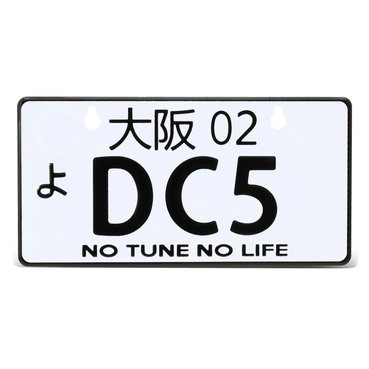 NRG Innovations Aluminum Mini License Plate for Honda DC5 (2002) MP-001-DC5