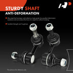 2X Front Side Sway Bar Link for Infiniti M35 M45 (2006–2010)