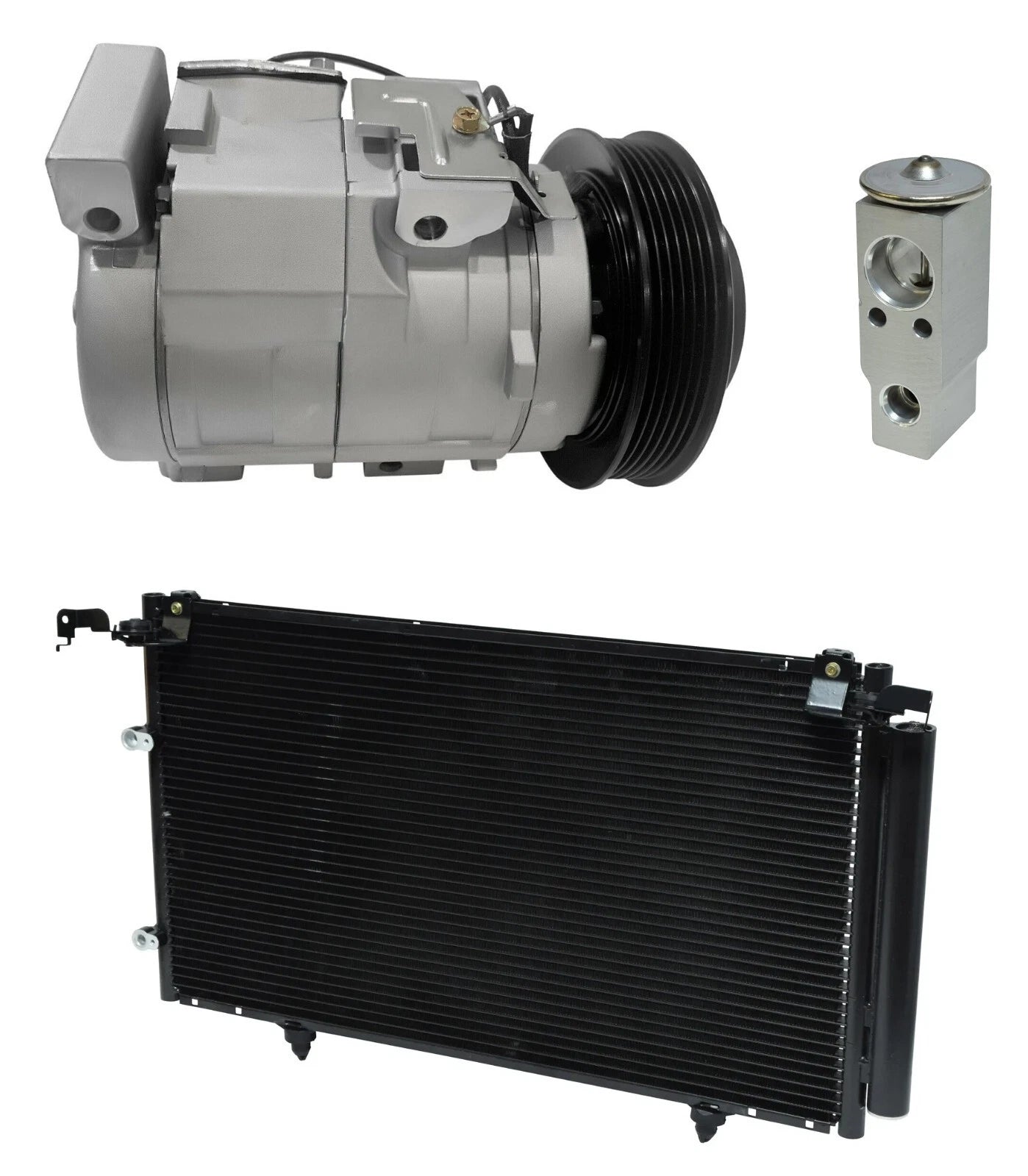 AC Compressor Kit With Condenser for Toyota Camry 3.3L (2002–2006)