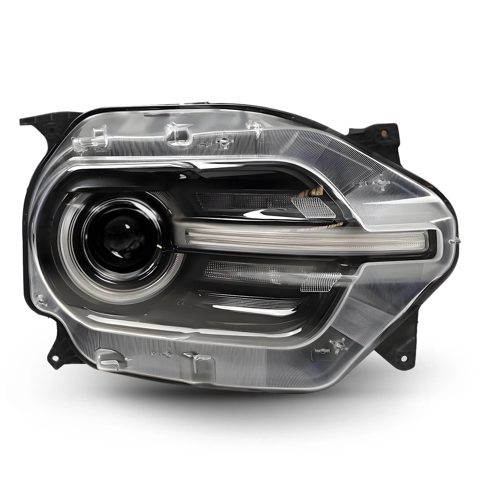 Full LED Headlight for Ford Bronco Sport (2021–2026) w/LED Halo Right Passenger