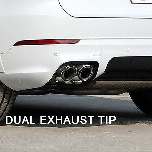 Stainless Exhaust Muffler Tip End Pipe for Porsche Cayenne (2018-2024)