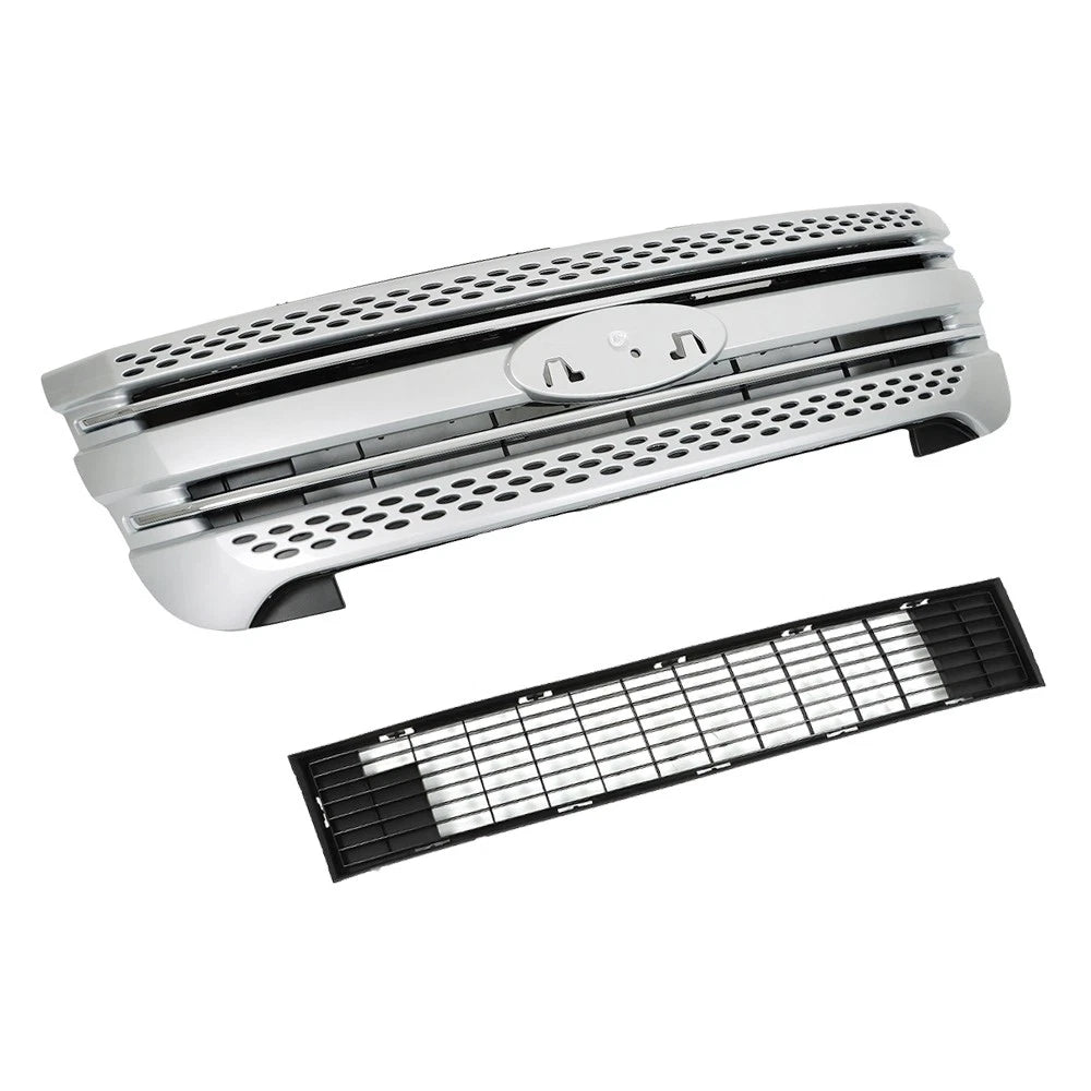 Front Bumper Upper Grille Assembly for Ford Explorer (2011â2015)