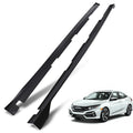 Side Skirt Body Extension Panel Kit for Honda Civic (2016–2021) Gloss Black ABS