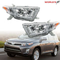Set of 2 Headlights for Toyota Highlander (2011–2013)