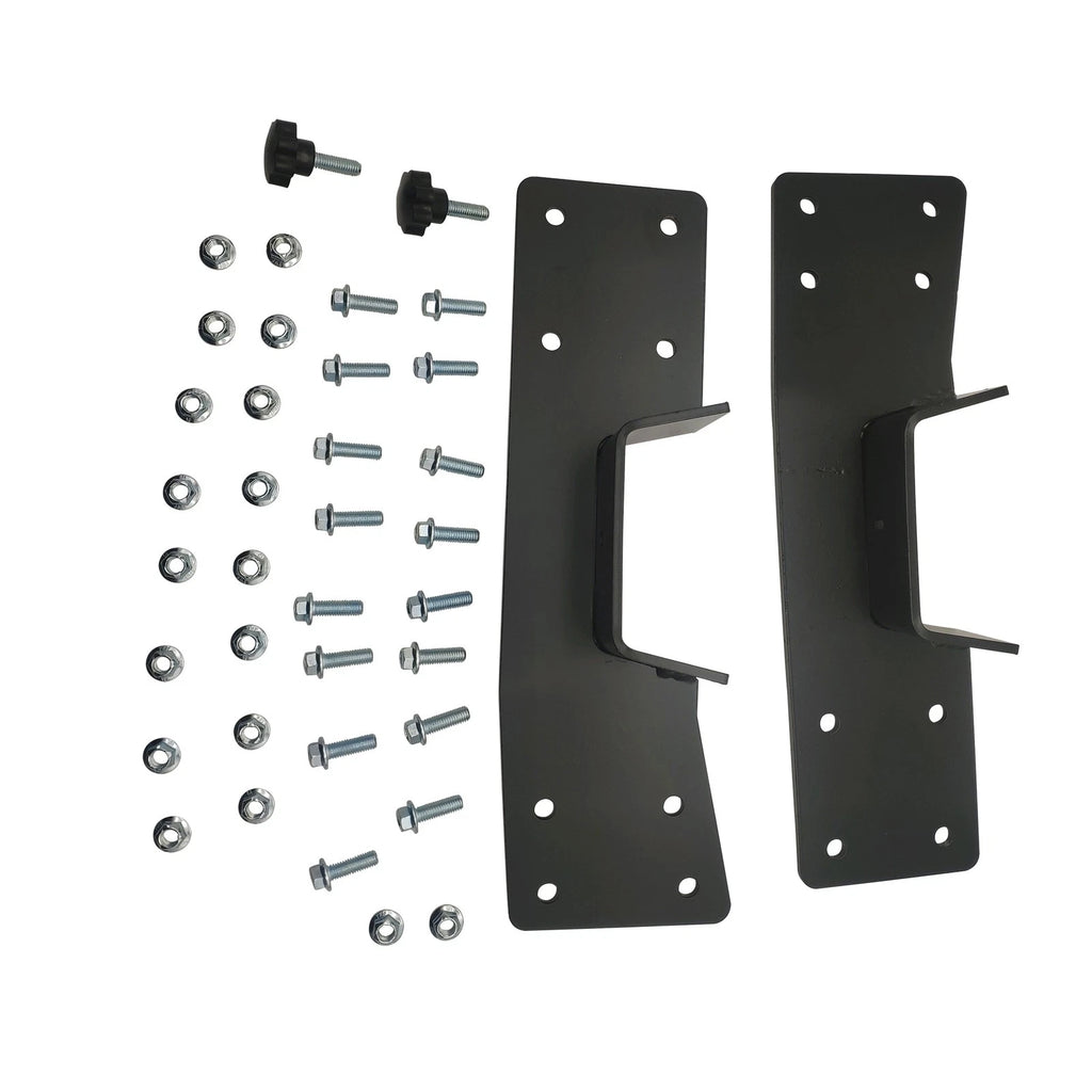 Set of 2 Rear Axle Lowering C-Notch Brackets for Chevy Silverado Sierra (1999–2006)