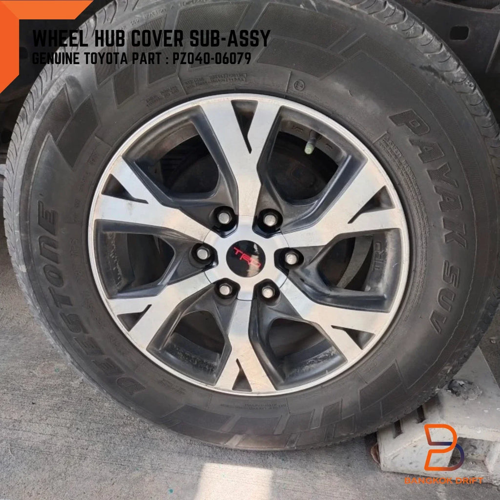 17-inch Wheel Center Cap for Toyota TRD 6-Spoke Rims