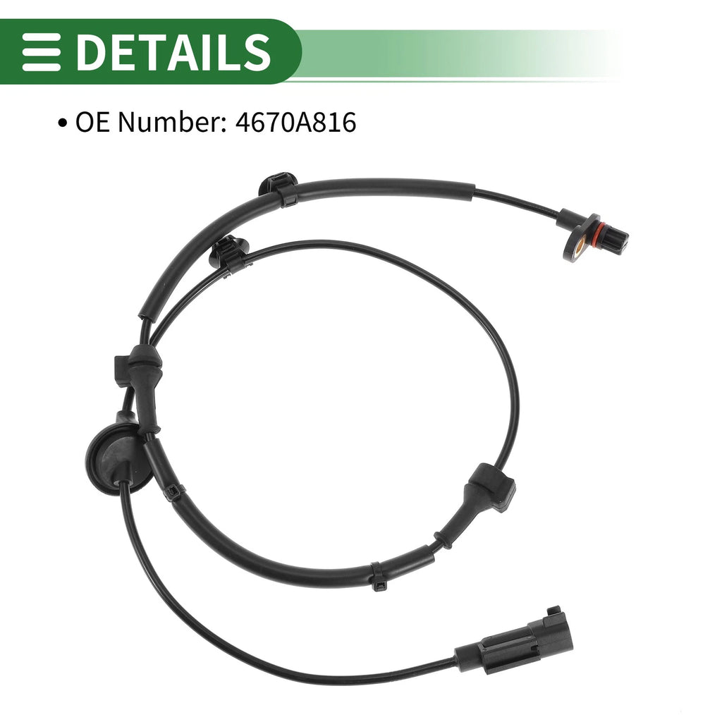 ABS Wheel Speed Sensor No. 4670A816 for Mitsubishi Outlander Sport (2011–2021)