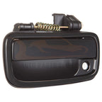 Set of 2 Black Exterior Door Handles for Toyota Tacoma (1995–2004)