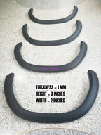 3" Slim Fender Flares for Toyota Hilux Widebody SR SR5 Workmate (2018-2020)